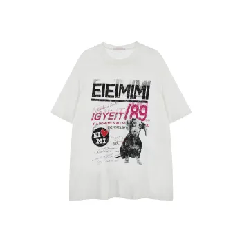 VINMUK T Shirts Unisex White