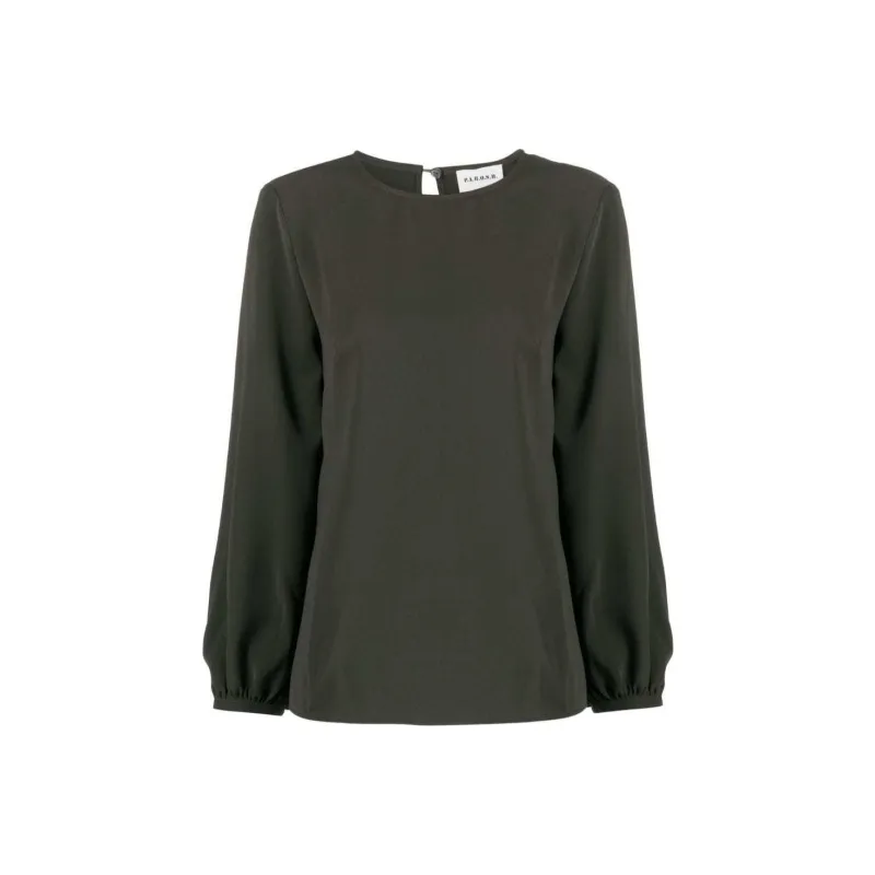 PAROSH T Shirt Women's Dark Green-0