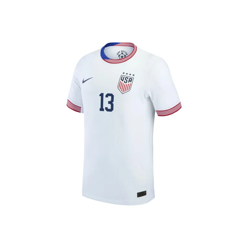 Nike Dri-FIT ADV Soccer Jersey Soccer Jerseys Alex Morgan Home Unisex White-0