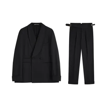 JOHNHOLLIS Business Suits Unisex Black