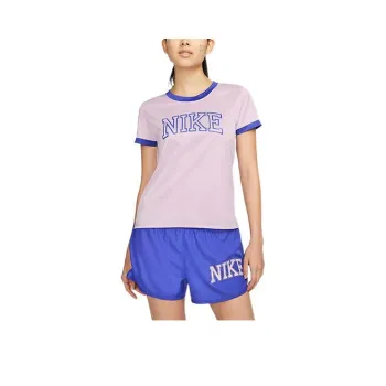 Nike T Shirts Women's Purple