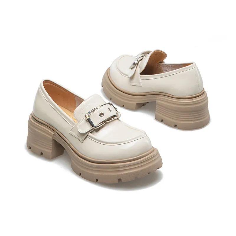 KANGNAI Chunky Heel High Heels Women's-8