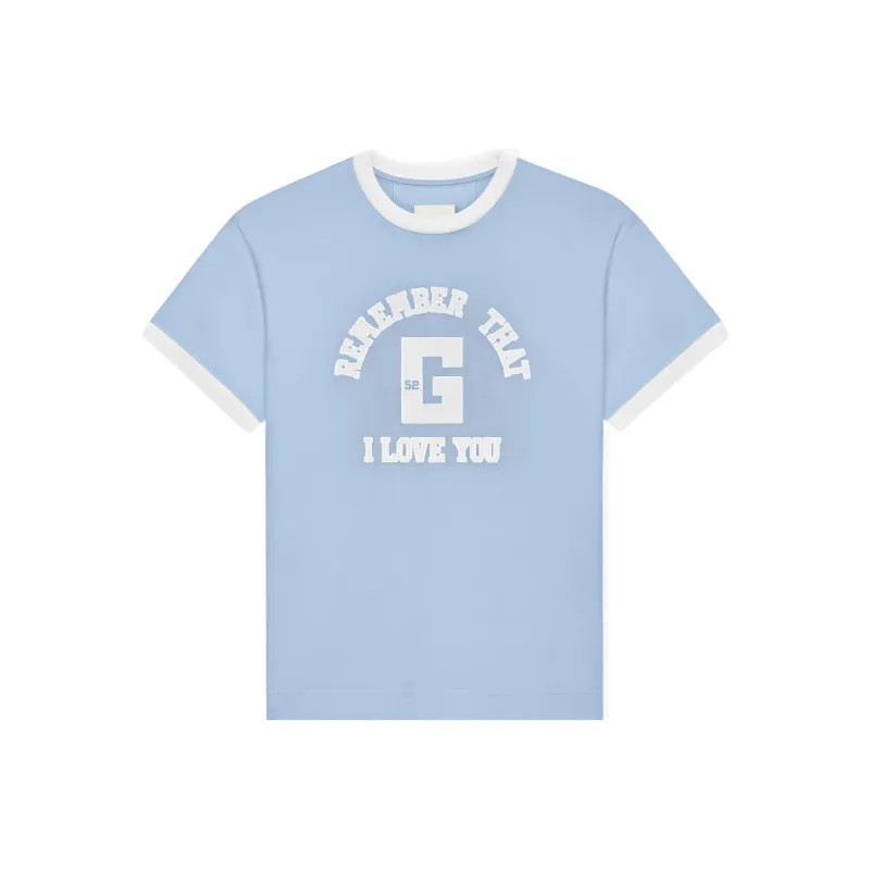 GIVENCHY FW22 T Shirt Women's Blue-0