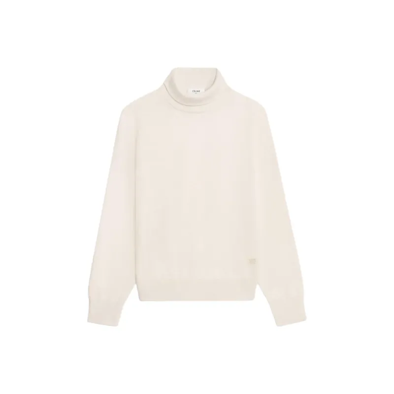 CELINE Turtleneck Sweater In Fine Wool-0