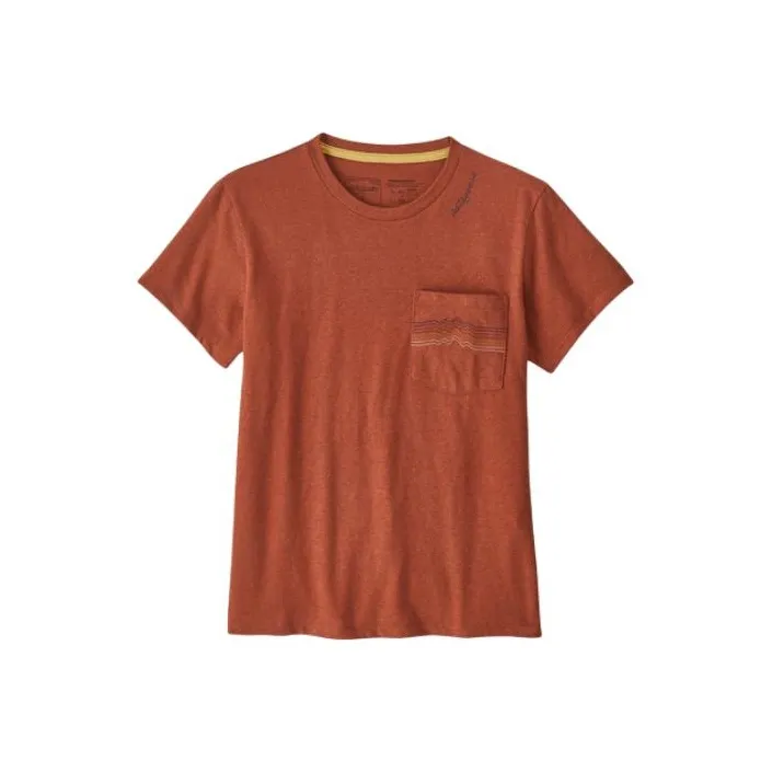 Patagonia Ridge Rise Stripe Pocket T-Shirt Women's-2