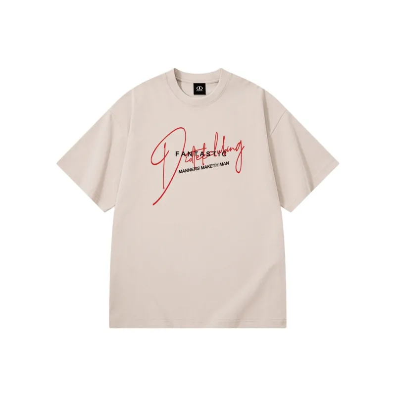 DIDTEK Drop Shoulder Sleeve Short Sleeved T Shirts Unisex-6