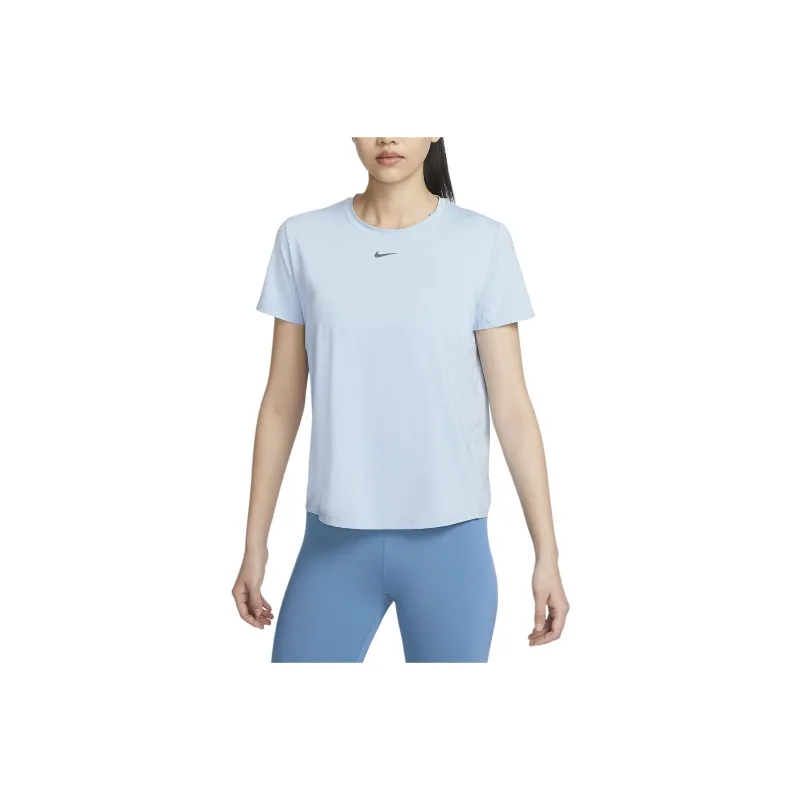 Nike Set-in Sleeve T-Shirt Women's Light Blue-0