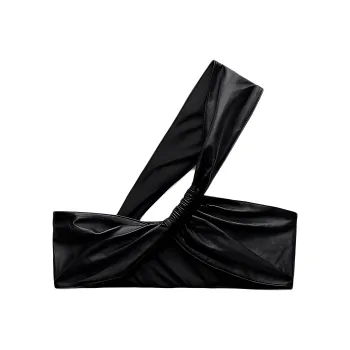 ZARA Crop Tops Women's Black