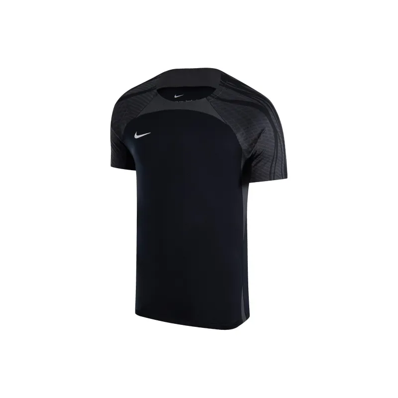 Nike DRI FIT Soccer Jerseys Men's Black/Coal Black/White-0