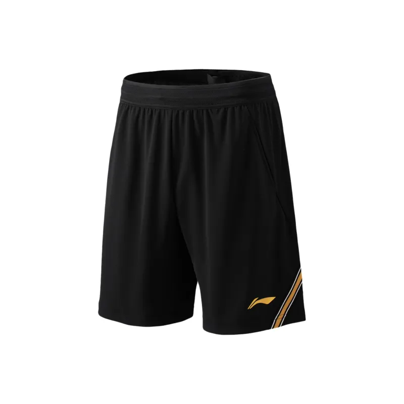 LiNing Badminton Series Sports Shorts Unisex Black-0