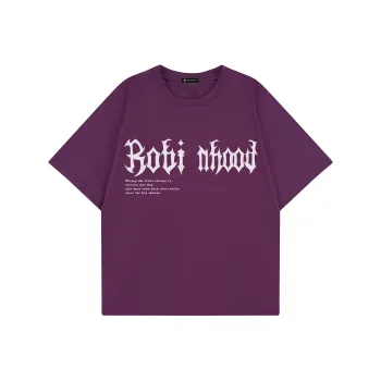 ROBINHOOD T Shirt Unisex Grape Purple