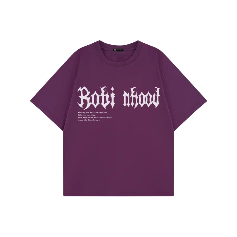 ROBINHOOD T Shirt Unisex Grape Purple-0