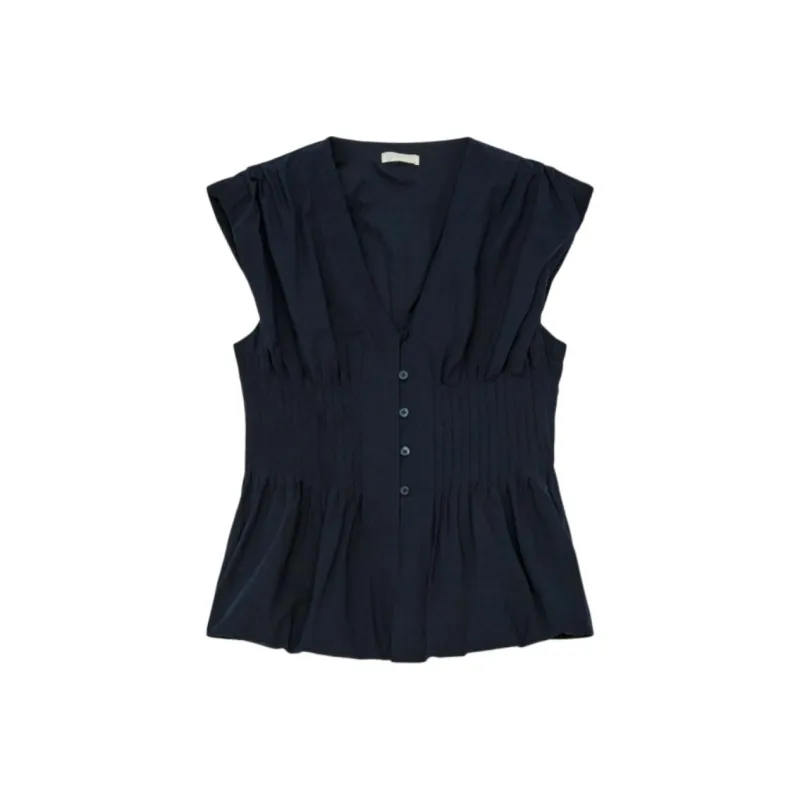 ARKET Tank Tops Women's Dark Blue-0
