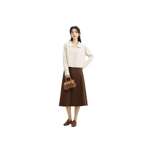 D.SIGN Sweater Women's Egg Stone Color