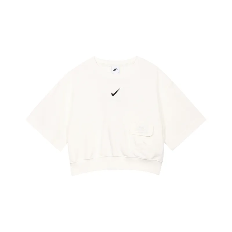 Nike Crop Tops Women's White-0
