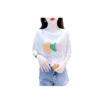 Mu Xiao Xin Set in Sleeve T Shirt Women's