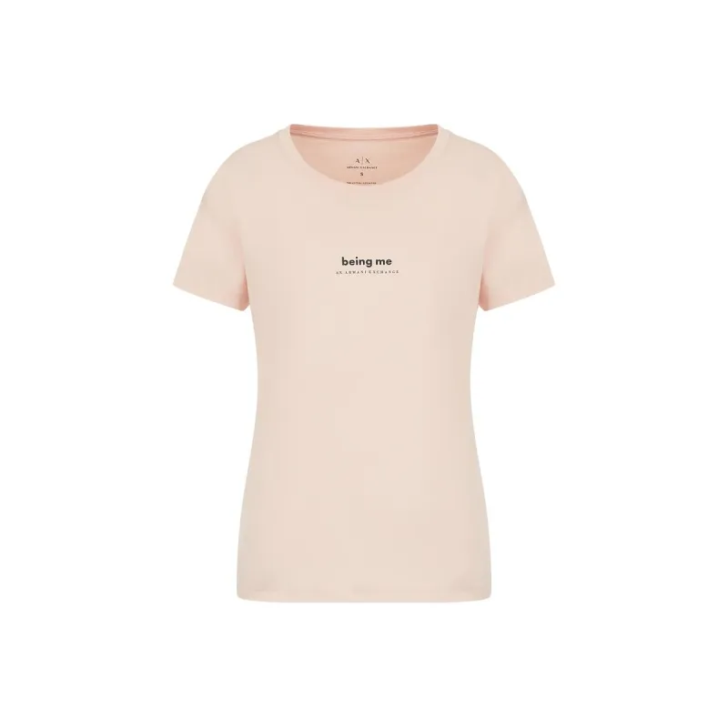 ARMANI EXCHANGEAE SS22 Drop Shoulder Sleeve T Shirt Women's-0