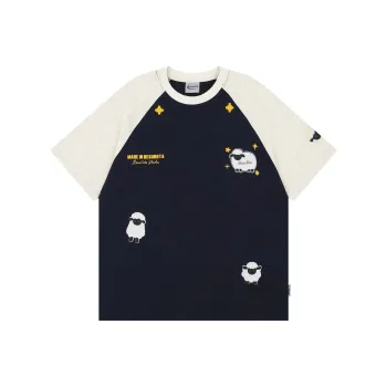 YINLEI T Shirt Unisex Navy Blue