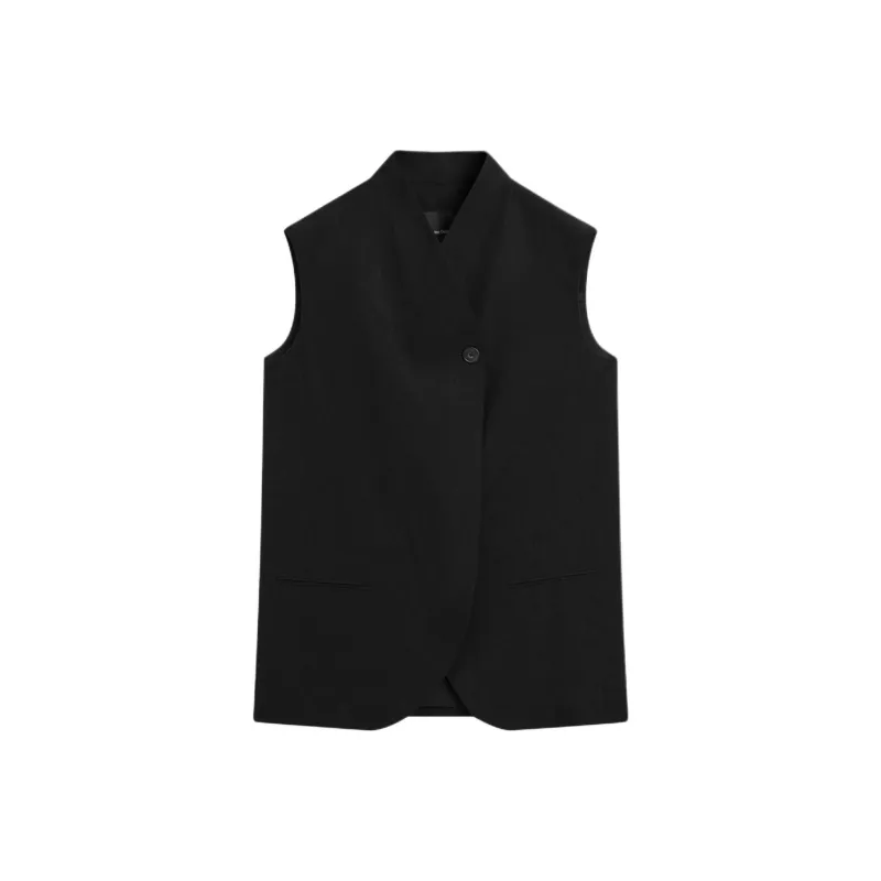 Massimo Dutti Tank Top Women's Black-0