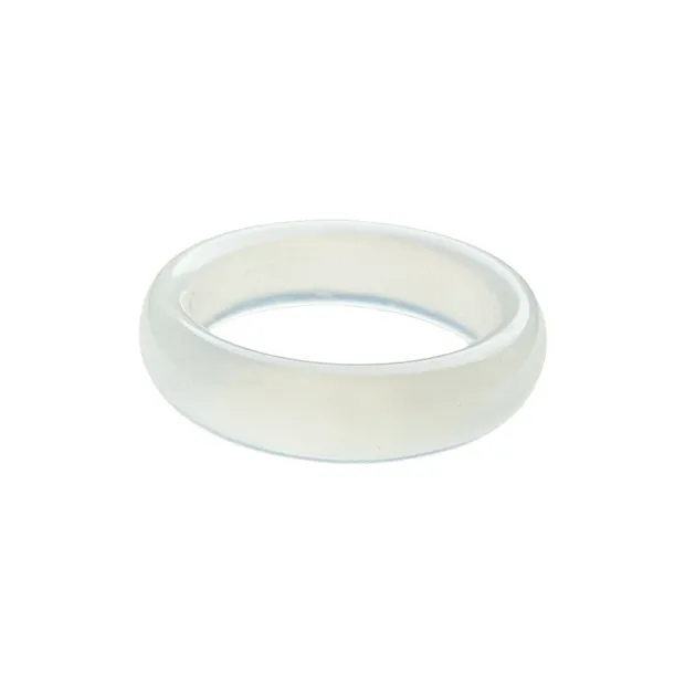Jade Ink Love Chalcedony Rings Unisex-0
