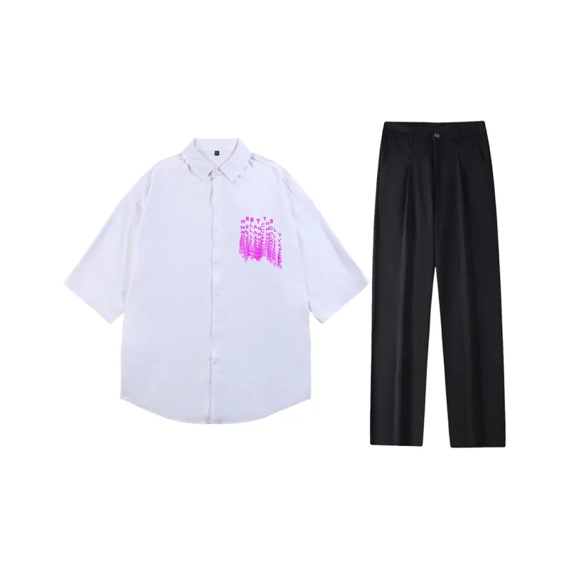 NRTY Shirt Matching Sets Men-0