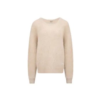 EVISU Loose Fit Sweater Women's Apricot