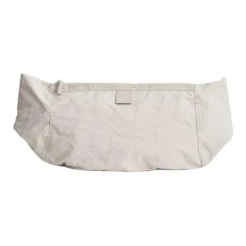 ZARA Cotton Crossbody Bag Kids' Light Beige Yellow