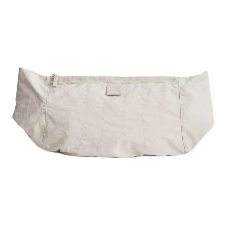 ZARA Cotton Crossbody Bag Kids' Light Beige Yellow-0