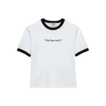 MSGM Slogan T shirt