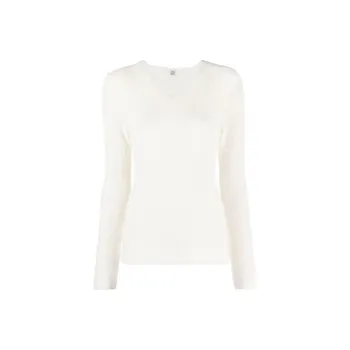 TOTEME V neck Knitted Jumper