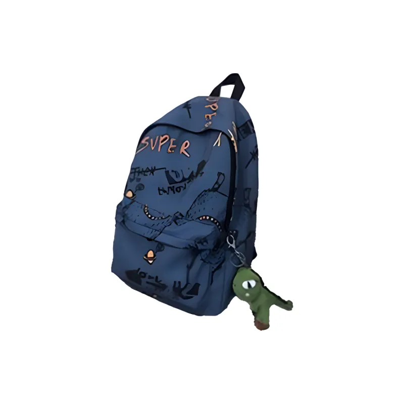 G FAVOR Nylon Fabric Backpack Unisex Multicolor-0
