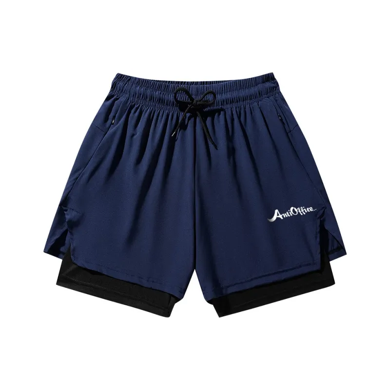 Antioffice Sports Shorts Unisex-13