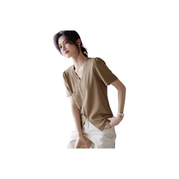 XWI T Shirts Women's Khaki