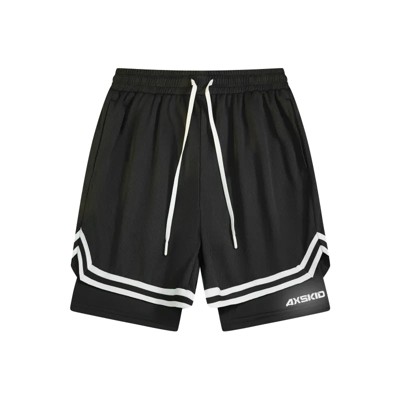 A.X.S.K Casual Shorts Unisex-0