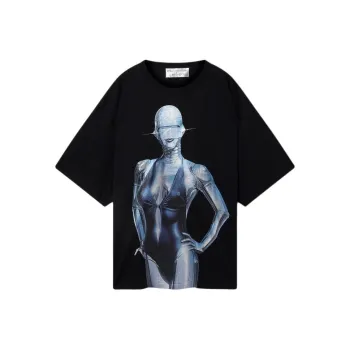 Stella McCartney X Surayama Sexy Robot-print T-shirt Dress