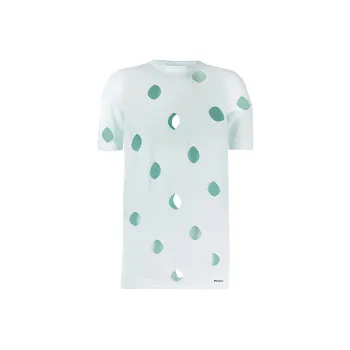PRADA T-Shirts Women's Light Green