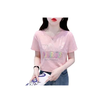The Temptation Of The Muse Set in Sleeve T Shirt Women's