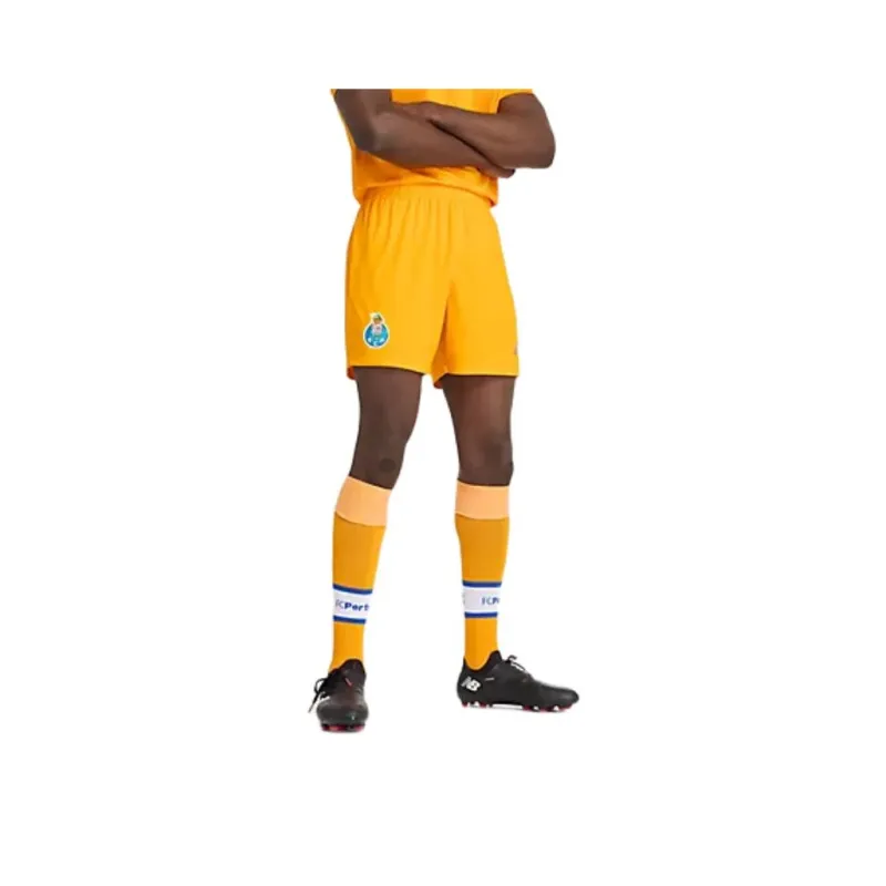 New Balance FC Porto Away Short Soccer Bottoms Men's Yellow-0