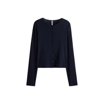 H&M T Shirt Women's Marine Blue