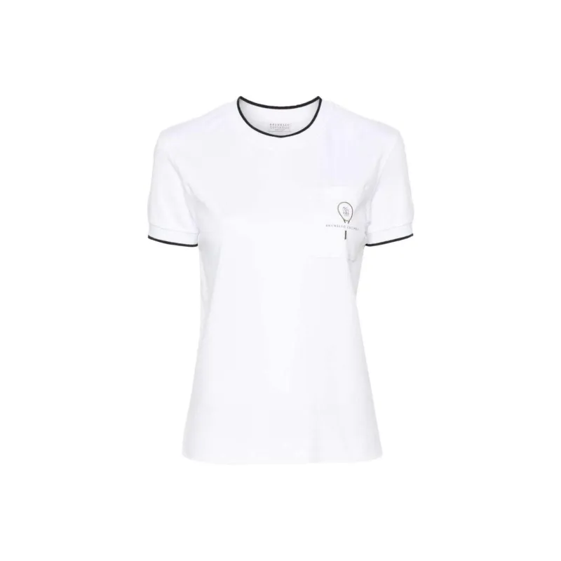 Brunello Cucinelli SS24 T Shirt Women's White-0