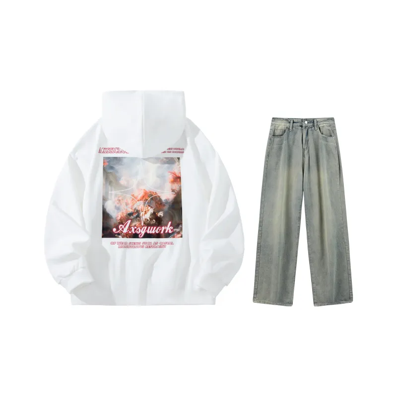 A.X.S.K Sweatshirt Sets Men-12