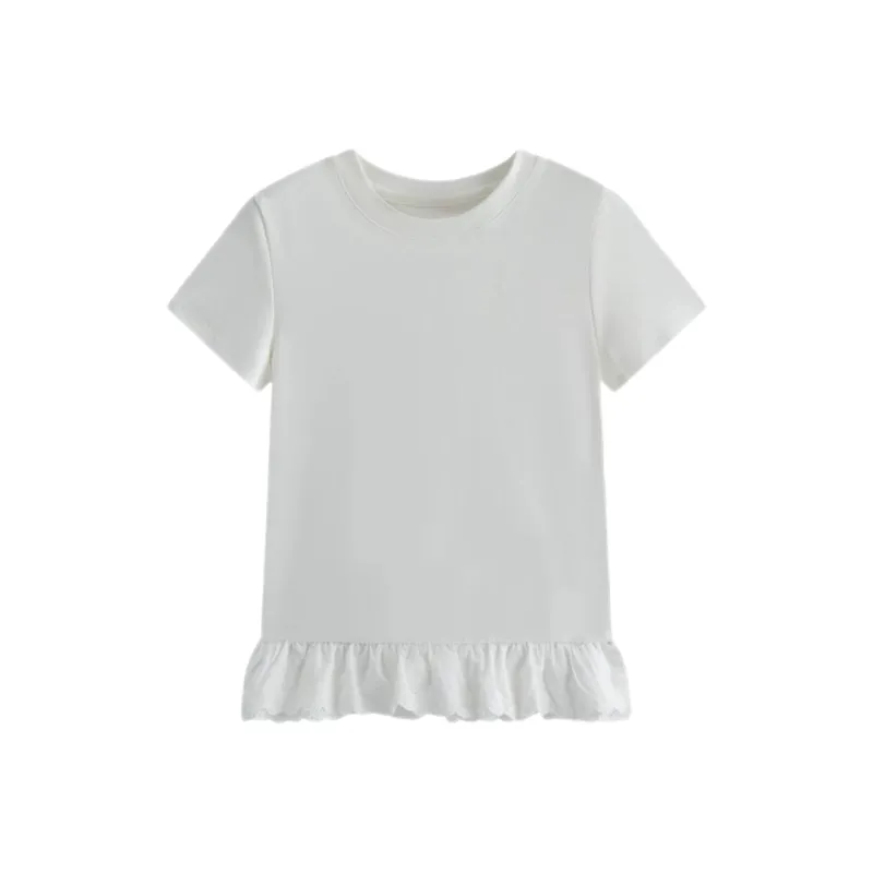 ABBY GODDESS T Shirt Women's White-0