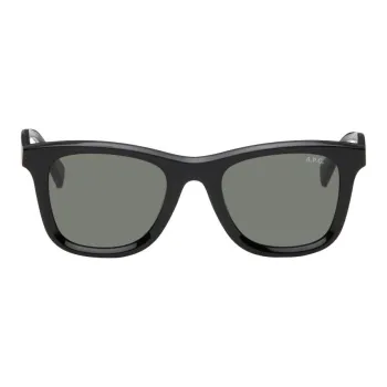 A.P.C Acetate Square Sunglasses Unisex Black