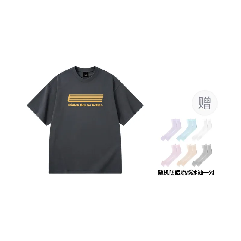 DIDTEK Drop Shoulder Sleeve T Shirt Unisex-4