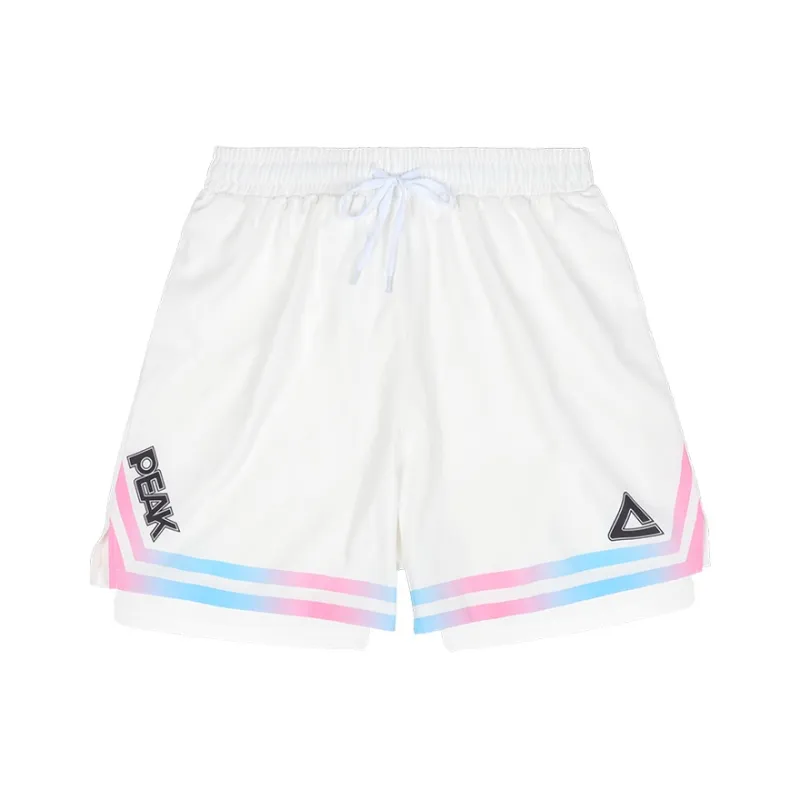 PEAK Double Layer Lightweight Basketball Shorts Unisex-0