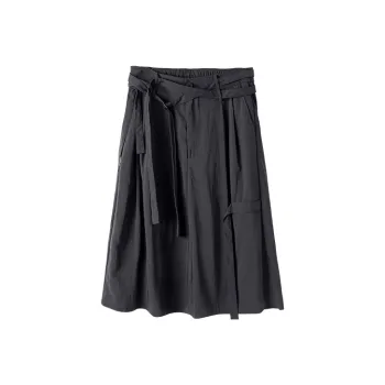 HUANXIANGZHE Casual Shorts Unisex Black