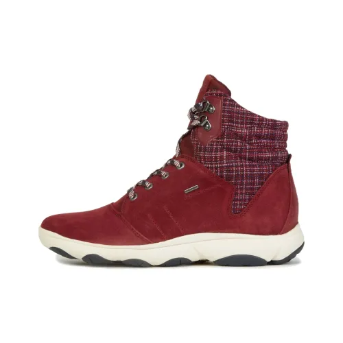 GEOX Nebula 4x4 Ab High Top Outdoor Shoes Women's Red