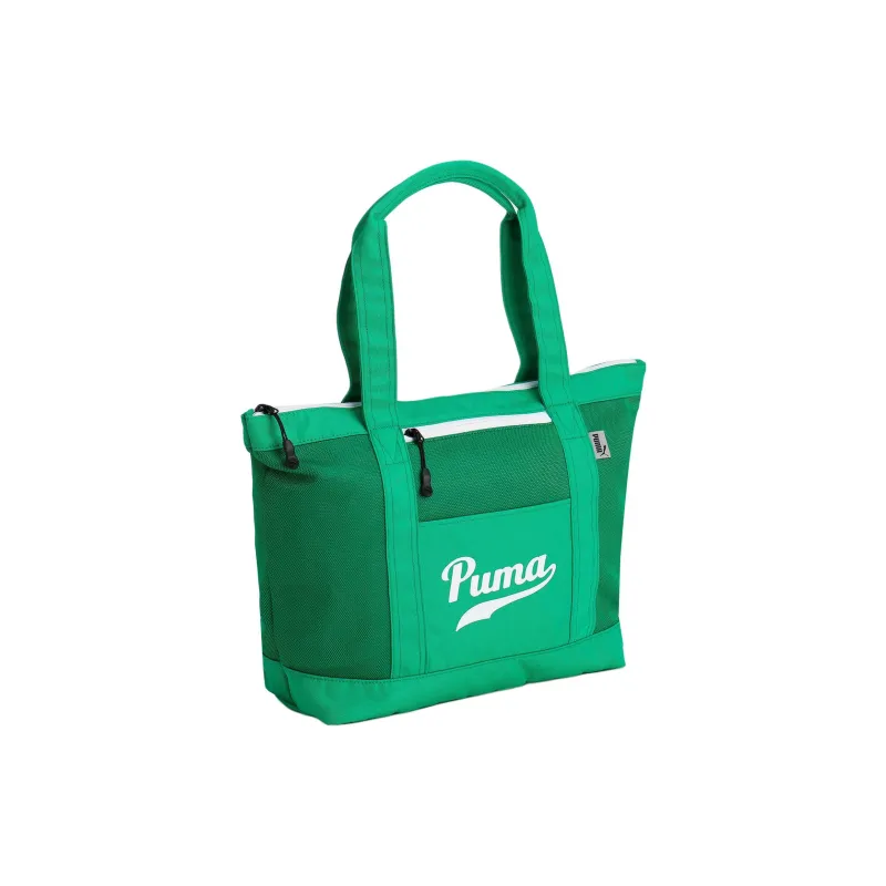 PUMA Golf Series Polyester Tote Bag, Shopping Bag, Handbag Unisex Green-0