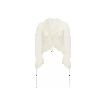 Chloé Crop Tops Women's White