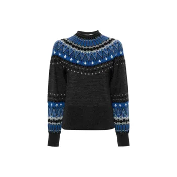 Paco Rabanne Fair-isle Sweater